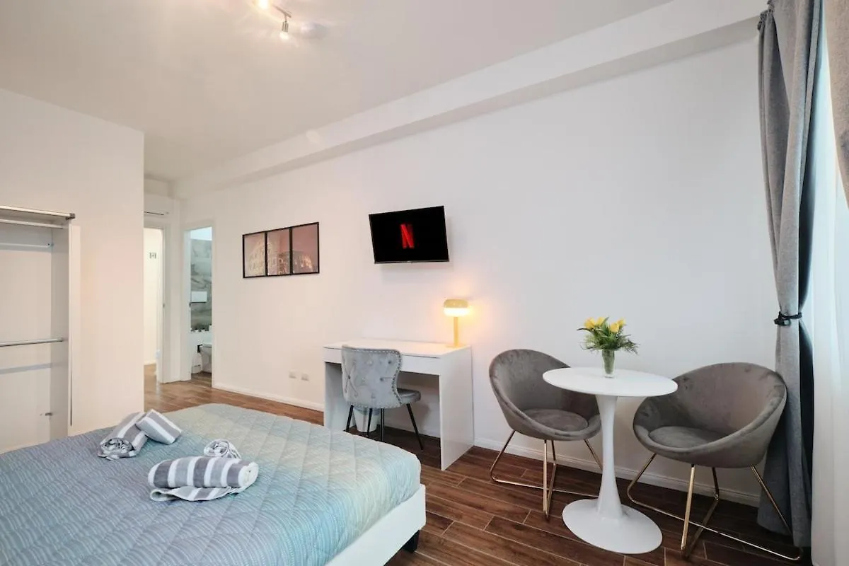 Apartman New Gens Iulia 2 Min Da Stazione Trastevere Róma